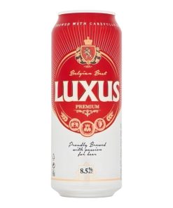 Bia Bỉ Luxus Premium 8.5% – Thùng 24 Lon 500ml