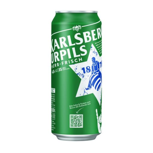 Bia Karlsbrau Herb-Frisches Urpils 4.8% – Thùng 24 lon 500ml