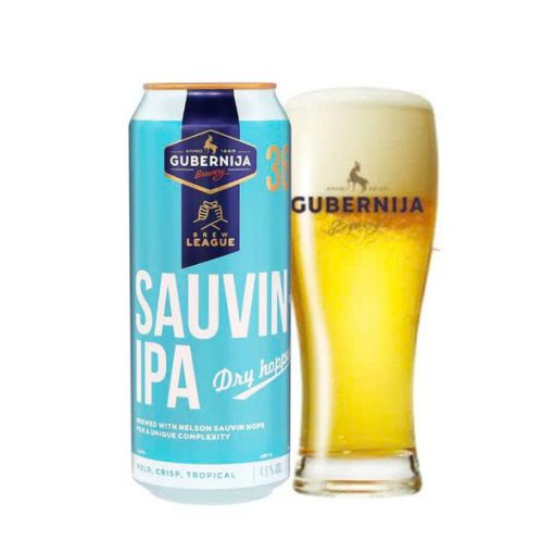 Bia Litva Gubernija IPA 4.9% – Thùng 24 Lon 500ml