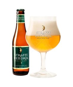 Bia Straffe Hendrik Brugs Tripel 9% – Thùng 24 Chai 330ml