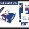 Bia Kronenbourg 1664 Blanc UTC 5% – Thùng 24 Lon 330ml (Trúng Thưởng Card ĐT 50K)
