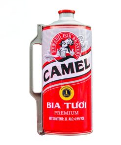 Bia Camel Premium 4.9% -  Thùng 4 Bình 2L