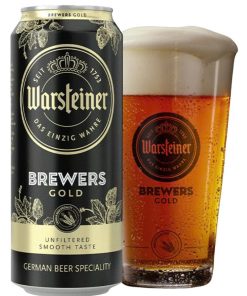 Bia Đức Warsteiner Brewers Gold 5.2% – Thùng 24 Lon 500m
