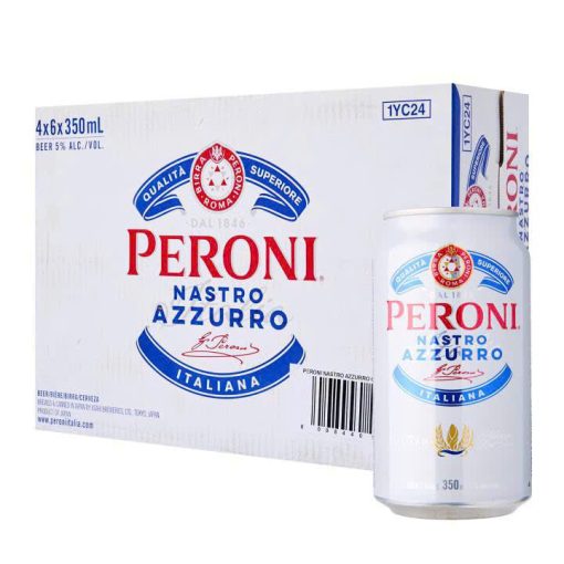 Bia Ý Peroni 5% – Thùng 24 Lon 330ml