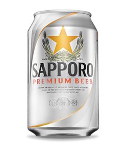 Bia Sapporo Premium 5%  – Thùng 24 Lon 330ml