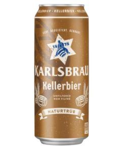 Bia Đức Karlsbrau Kellerbier 5% – Thùng 24 lon 500ml