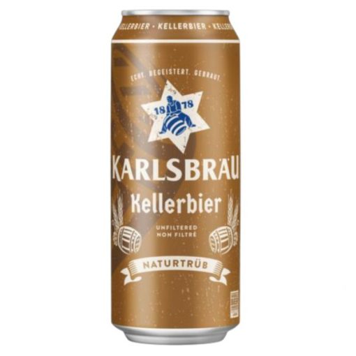 Bia Đức Karlsbrau Kellerbier 5% – Thùng 24 lon 500ml