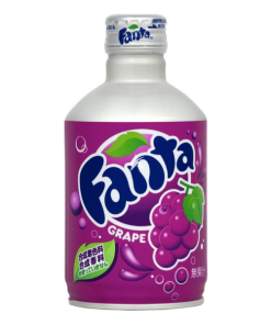 Fanta Nhật Nắp Vặn Vị Nho - Thùng 24 Chai 300ml