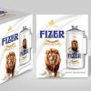 Bia Tươi Hathaco Fizer Lion 5.2%-  Thùng 4 Bình 2L