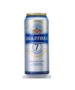 Bia Nga Baltika 7 Export 5.4% - Thùng 24 Lon 450ml