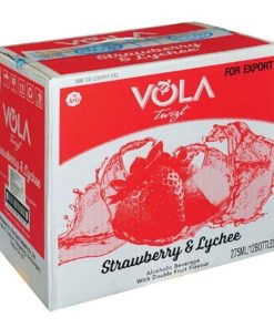 Alternative view of Cocktail Vola Strawberry & Lychee 4.5% - Thùng 12 Chai 275ml