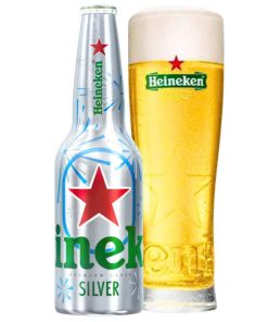 Bia Heineken Silver Alu Edition 4% - Thùng 12 Chai 330ml