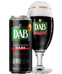 Bia Đức DAB Dark 4.8% – Thùng 24 Lon 500ml