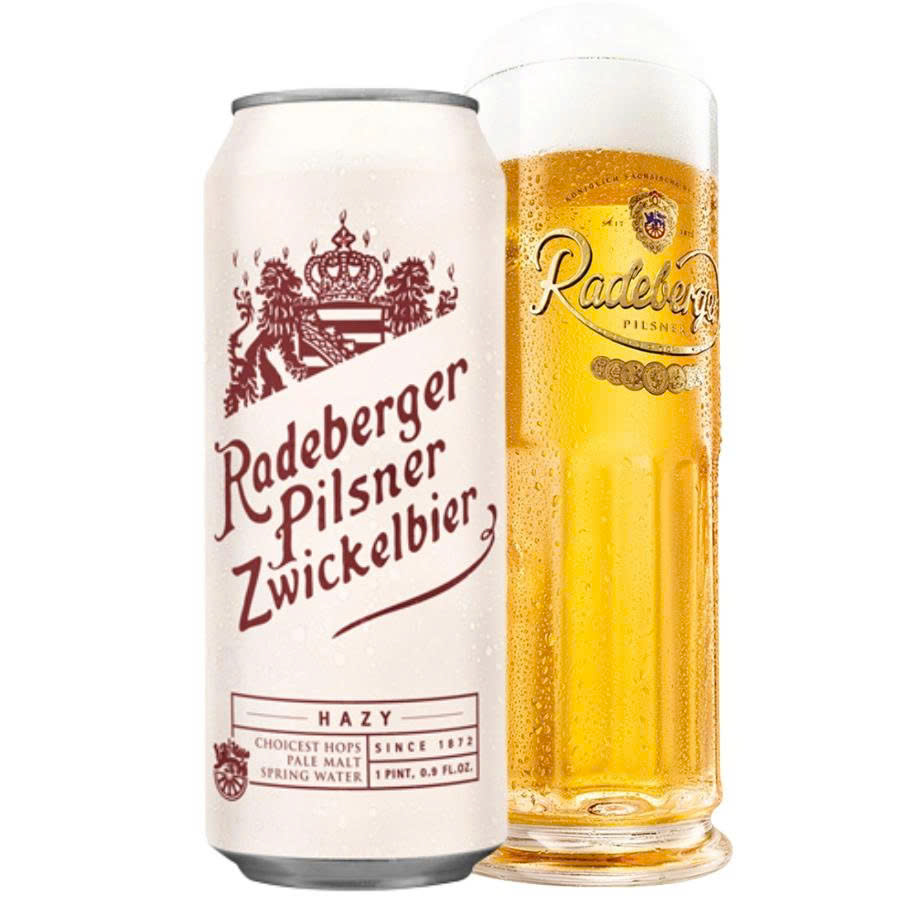 Bia Đức Radeberger Zwickelbier 4.8%  – Thùng 24 Lon 500ml