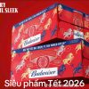 Bia Budweiser UTC 5% Tết 2026  - Thùng 24 Lon 330ml