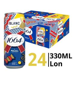 Bia Kronenbourg 1664 Blanc Xuân 5% – Thùng 24 Lon 330ml