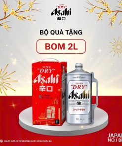 Bia Nhật Asahi Super Dry 5% - Bình 2L