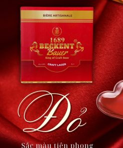 Alternative view of Bia 1689 Beckent Bauer Craft 4.6% – Thùng 6 Bình 1L