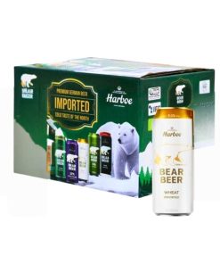 Hộp Quà Bia Gấu Đức Bear Beer Wheat 5% – Hộp 12 Lon 500ml