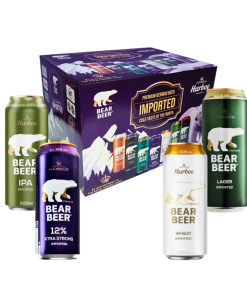 Alternative view of Hộp Quà Bia Gấu Mix  – Hộp 12 Lon 500ml