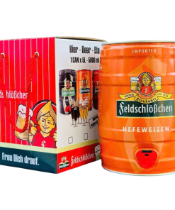 Bia Đức FeldschloBchen Pale Wheat 5% – Thùng 2 Bom 5L