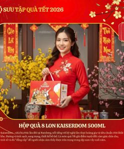 Alternative view of Hộp Quà Bia Đức Kaiserdom - 8 Lon 500ml