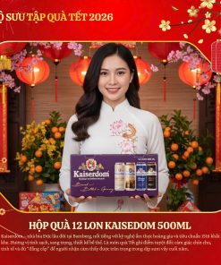 Hộp Quà Bia Đức Kaiserdom - 12 Lon 500ml