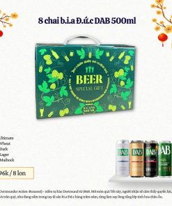 Xách Quà Bia Đức DAB Mix - 8 Lon 500ml