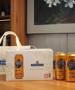 Hộp Quà Bia Đức Sanwald 4.9% – 12 Lon 500ml