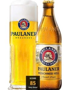 Bia Đức Paulaner Munchner Hell 4.9% – Thùng 24 Chai 330ml (Date: 03/26)