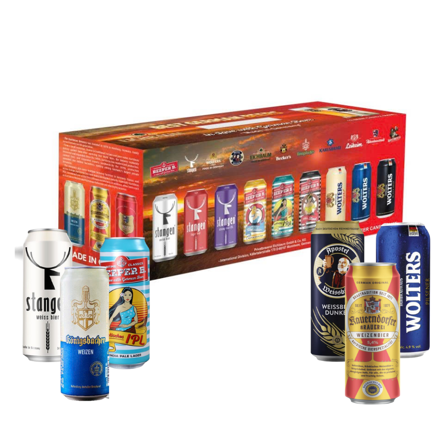 Hộp Quà Bia Đức Cao Cấp Mix (Random) – Set 12 Lon 500ml - Ảnh 4