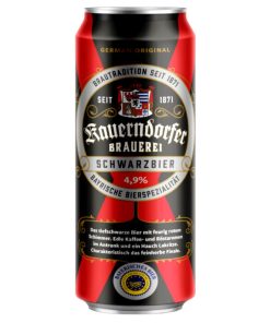Bia Đức Kauerndorfer Schwarze 4.9% - Thùng 24 Lon 500ml