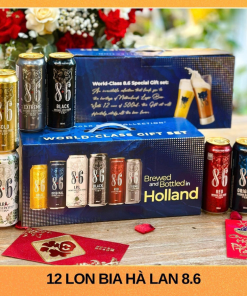 Alternative view of Hộp Quà Bia Sói Hà Lan 8.6 Mix (Random) – Set 12 Lon 500ml