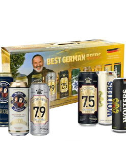 Hộp Quà Bia Đức Cao Cấp Mix (Random) – Set 12 Lon 500ml