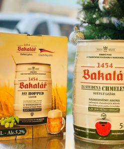 Bia Tiệp Bakalar Dry Hopped 5.2% – Thùng 2 Bom 5L