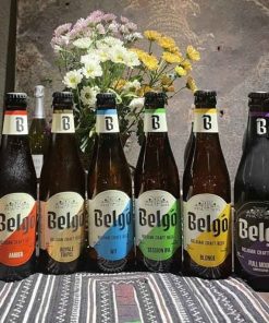 Bia Craft Belgo Mix 6 Types – Set 24 Chai 330ml