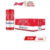 Bia Budweiser Sleek 5% VN - Thùng 24 Lon 330ml