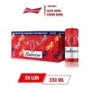 Bia Budweiser Sleek Xuân 5% "Tết 2026"  - Thùng 24 Lon 330ml