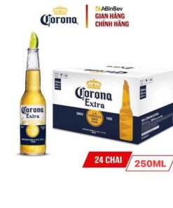 Bia Corona Extra 4.5% – Thùng 24 Chai 250ml