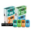 Bia Craft East West Mix 4 Types - Thùng 24 Lon 330ml