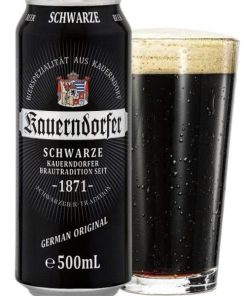 Bia Đức Kauerndorfer Schwarze 4.9% - Thùng 24 Lon 500ml
