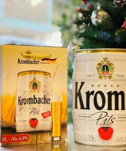 Bia Đức Krombacher Pils 4.8% – Thùng 2 Bom 5L