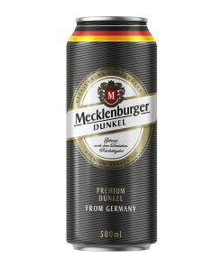 Bia Đức Mecklenburger Dunkel 5.2% – Thùng 24 Lon 500ml