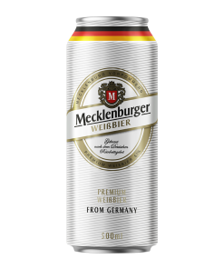 Bia Đức Mecklenburger Weissbier 5.1% – Thùng 24 Lon 500ml