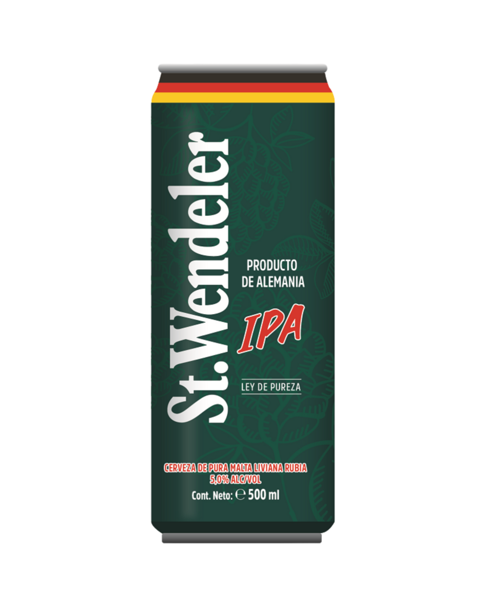 Bia Đức Bia St Wendeler IPA 5% - Thùng 24 Lon 500ml