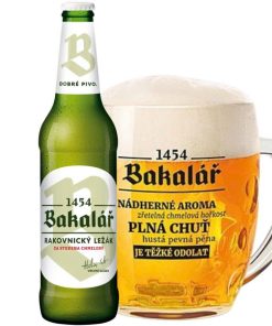 Bia Tiệp Bakalar Dry Hopped 5.2% - Thùng 20 Chai 500ml