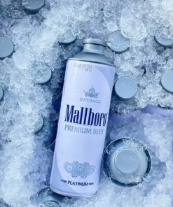 Bia Tươi Mallboro Premium 4%  -  Thùng 8 Bình 1L