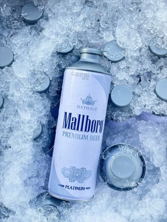 Bia Tươi Mallboro Premium 4% - Thùng 8 Bình 1L