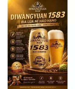 Bia TQ DiwangYuan 1583 (Chaliman) 4.8% - Thùng 6 Bình 1L