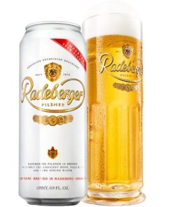 Bia Đức Radeberger Pilsner 4.8%  – Thùng 24 Lon 500ml